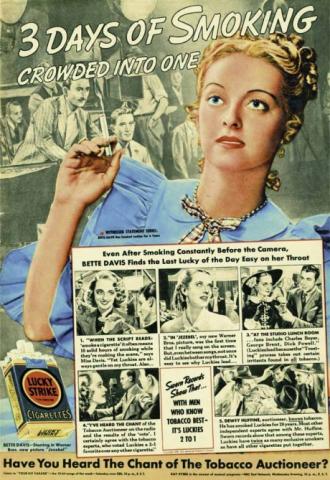 Bette Davis Ad