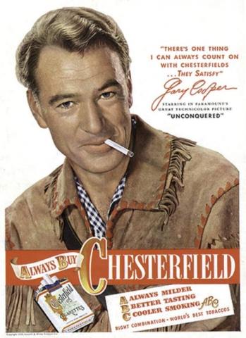 Gary Cooper Ad