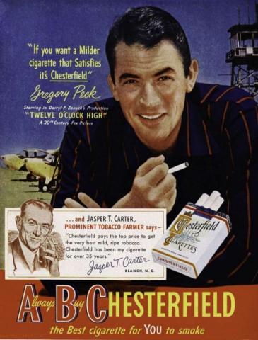 Gregory Peck Ad